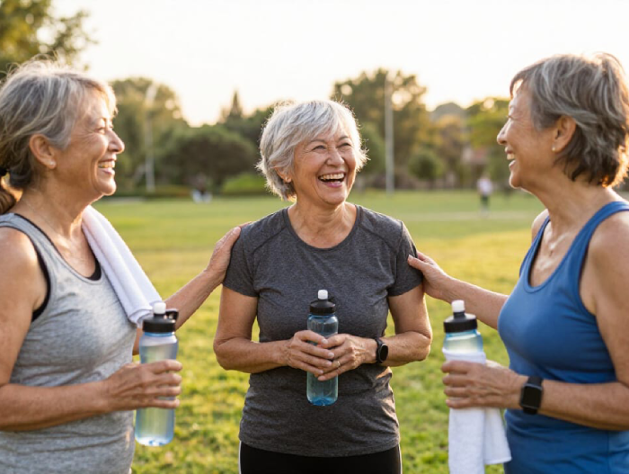 Pause beim Cardio-Training ab 60