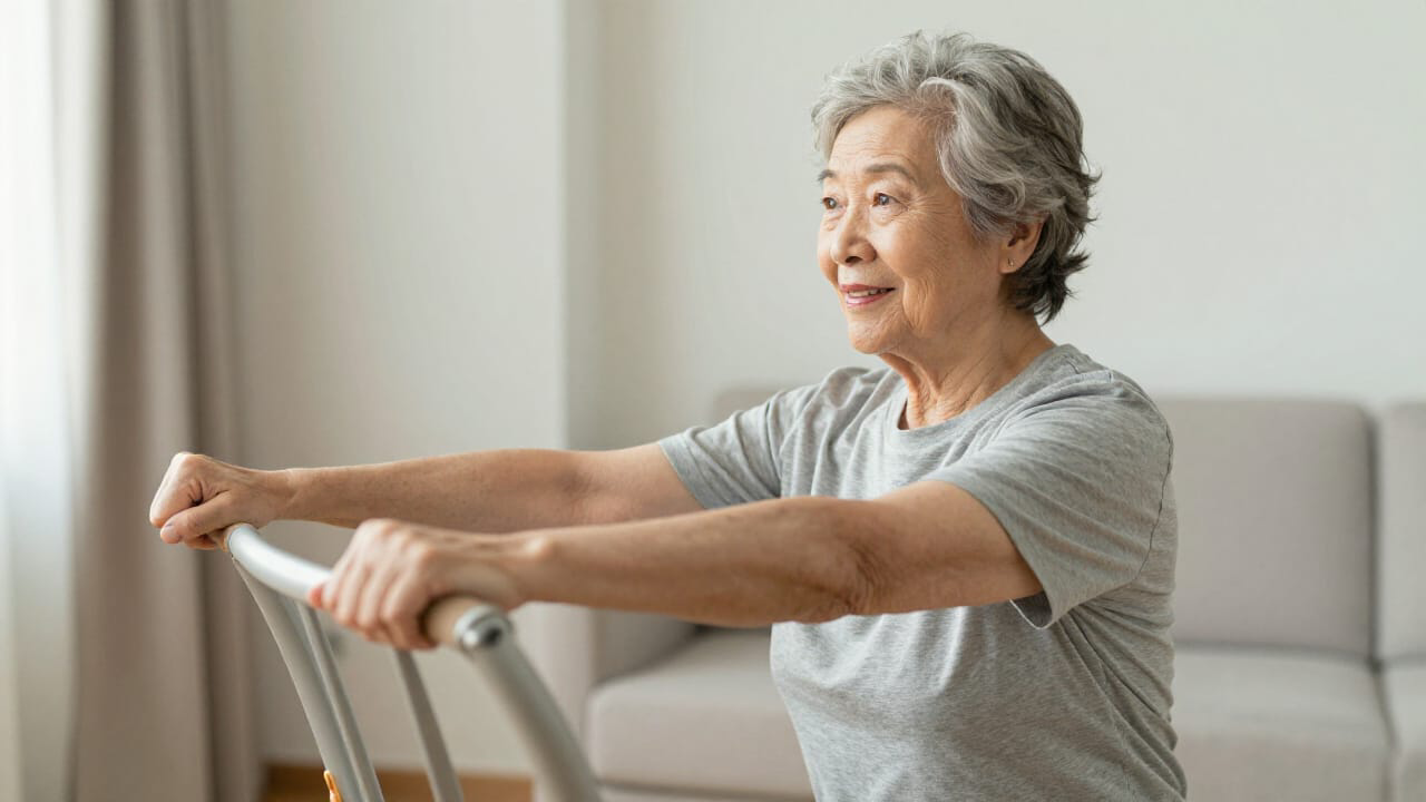 Wehwehchen im Alter Ergometer