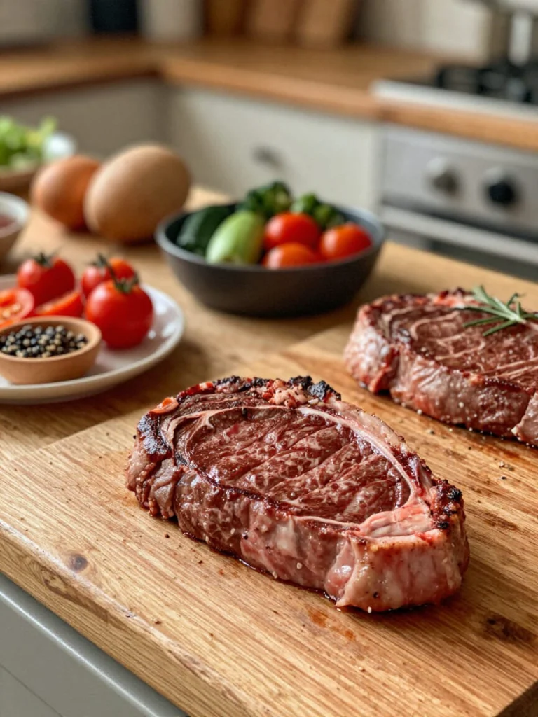 Mageres Rindfleisch