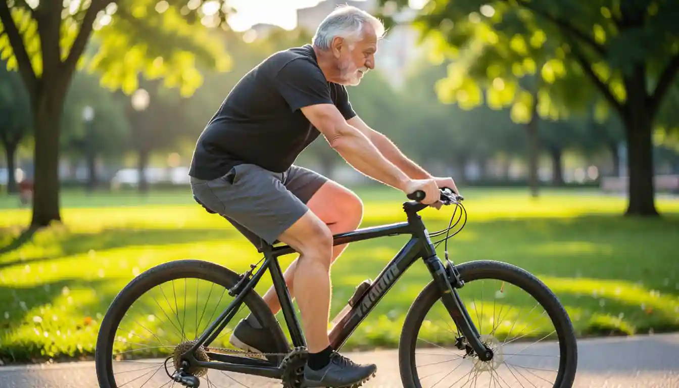 Sport bei Kniearthrose,Radfahren