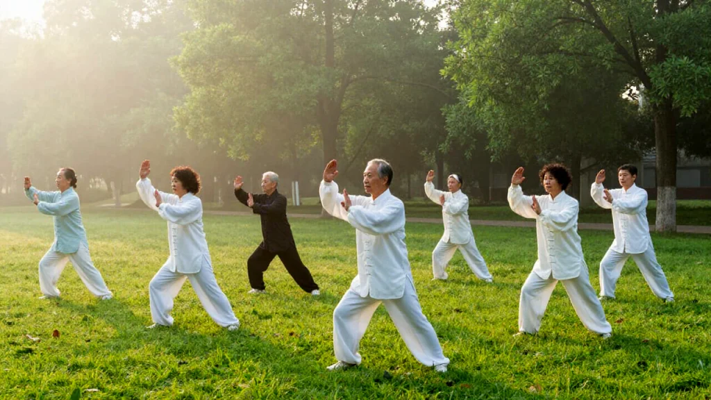 Philosophie der Weichheit, Tai-chi für Senioren