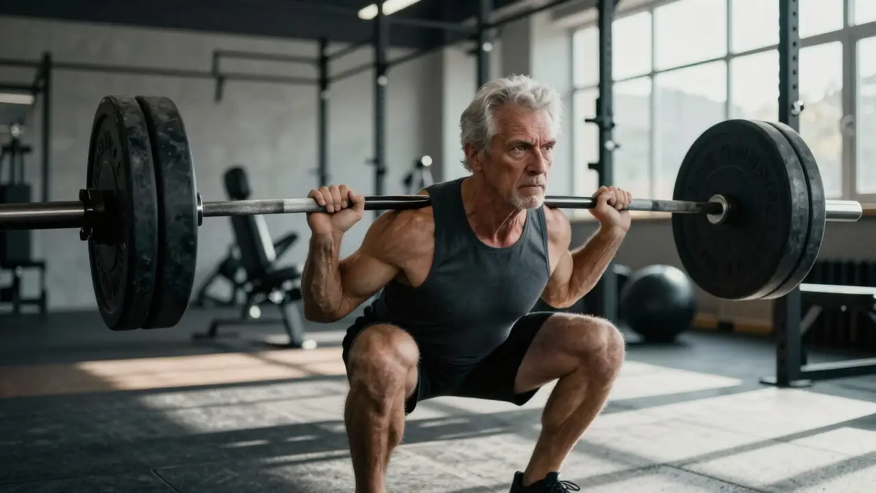 Anaerobes Training über 60m Gewichtheben