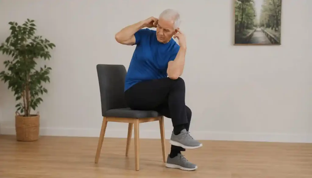 sitzender Diagonalschnitt