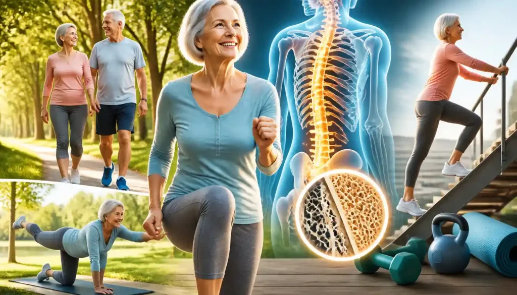Senioren-Sportart für starke Knochen