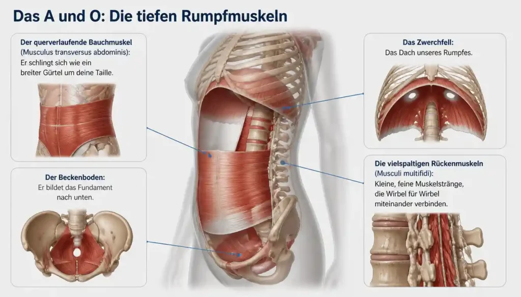 Die tiefen Rumpfmuskln
